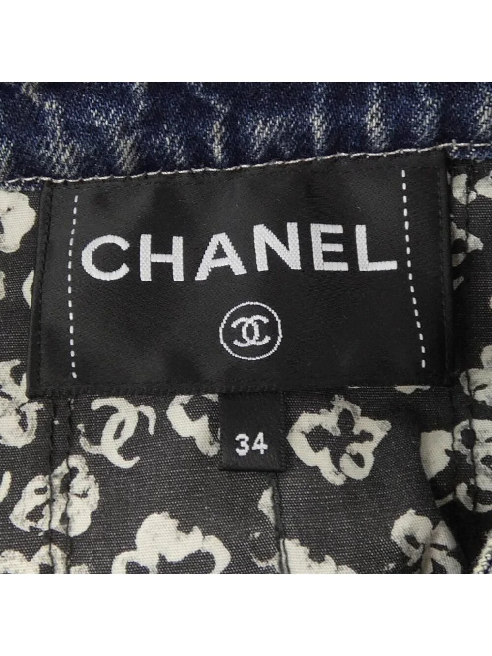 Chanel Denim Jacket Blue